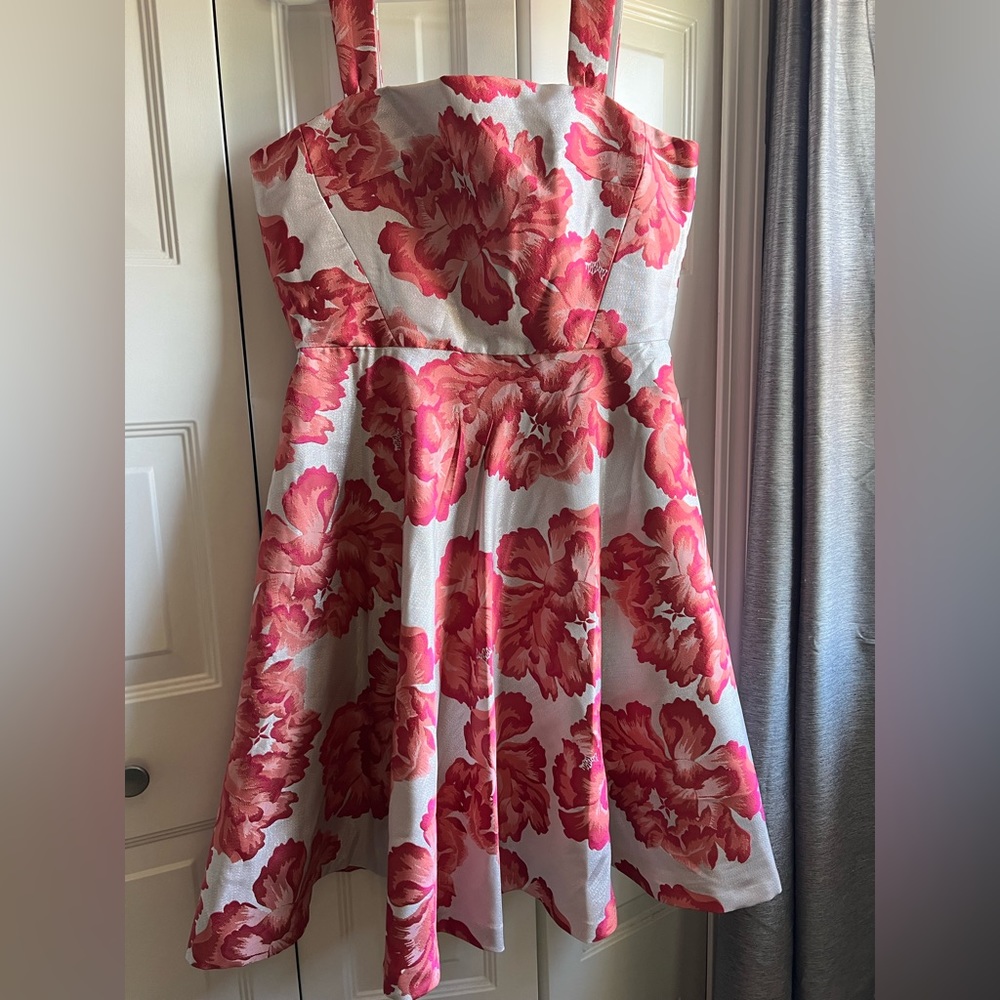 Betsey Johnson Pink Flowered Dress